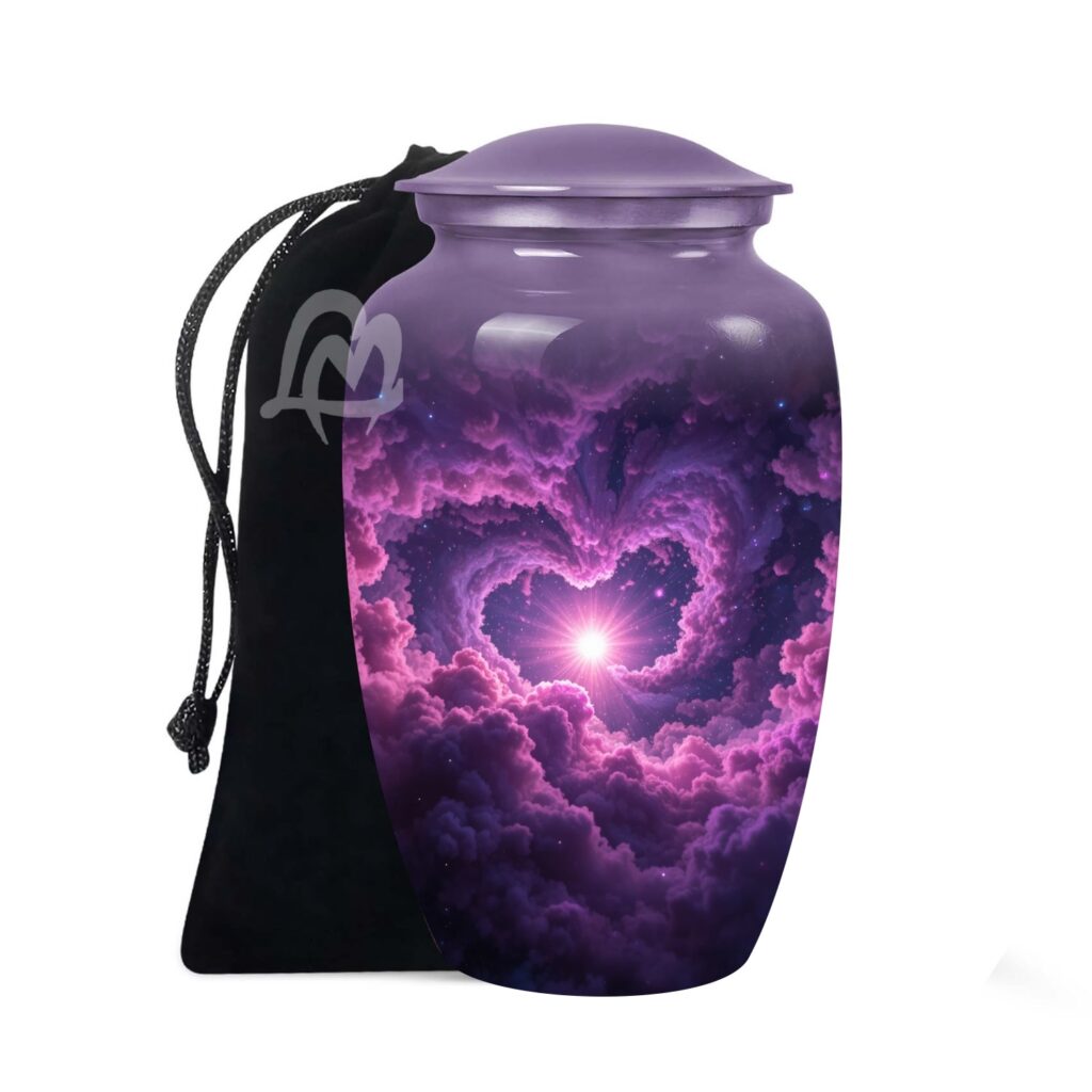Galaxy Cremation Urn for Ashes Adult Male - Beautifully Handcrafted Urns